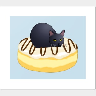 Cat Loaf Donut 3 Posters and Art